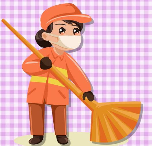 清洁工：负责清洁城市地面的工人